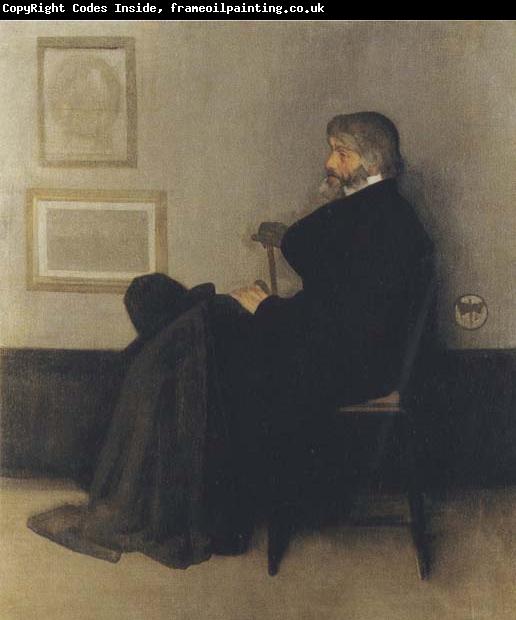Sir William Orpen Portrait of Thomas Carlyle